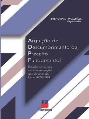 cover image of Arguição de descumprimento de preceito fundamental